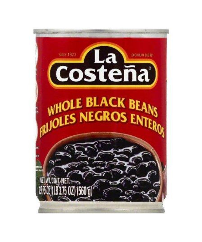 LA COSTENA WHOLE BLACK BEANS 12/19.75 OZ.