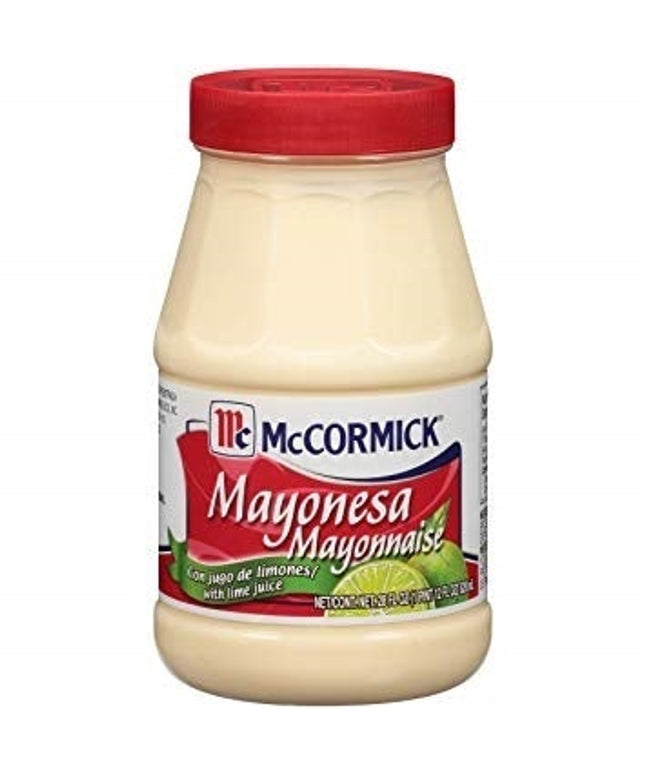 MCCORMICK MAYONNAISE LIME 12/28 OZ.