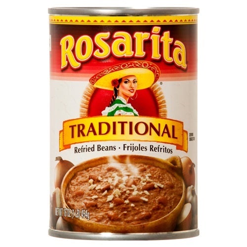 ROSARITA TRADITIONAL REFRIED BEANS 12/16 OZ.