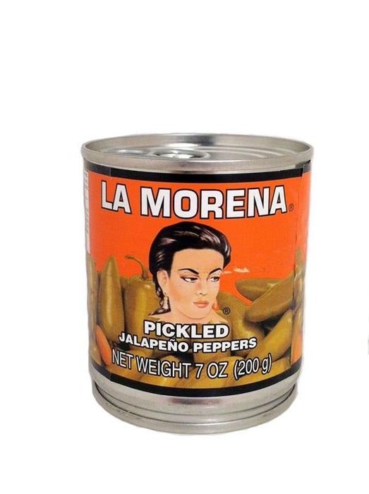 LA MORENA WHOLE JALAPENO PEPPERS 24/7 OZ.