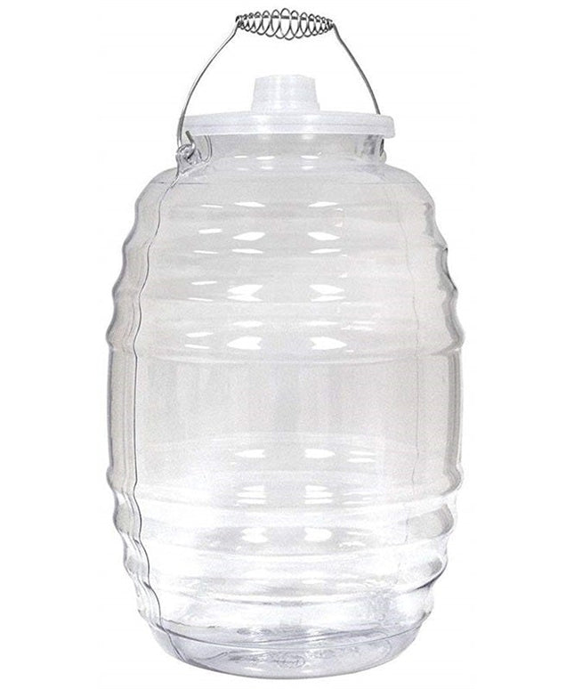 VITROLERO PVC C/TAPA Y MANIJA DE ALAMBRE 5 GAL.
