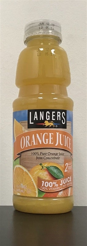ORANGE JUICE 12/ 15.2 OZ.