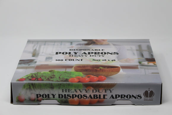 APRON POLY DISPENSER 24 X 46'' 100/CS.