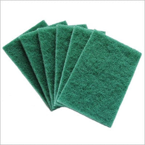 SCOURING PADS GREEN 6 X 9'' 20/PKG.