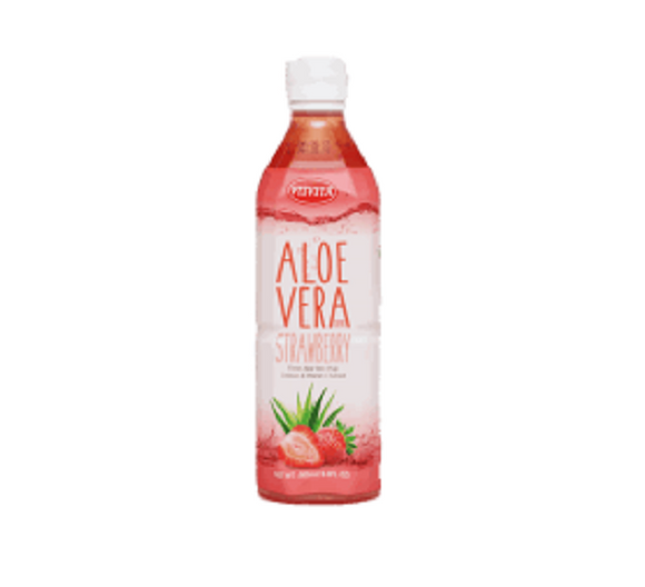 ALOE VERA JUICE DRINK STRAWBERRY 20/500 ML.