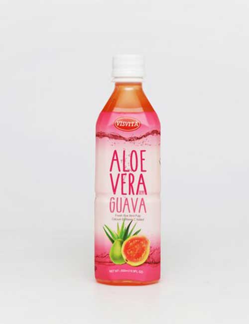ALOE VERA JUICE DRINK GUAVA 12/1.5 ML.