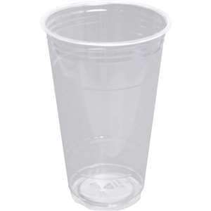CUP PLAST 24 OZ. CLEAR 600/CS.