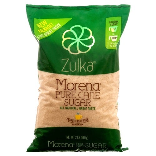 ZULKA MORENA PURE CANE SUGAR 10/2 LBS.