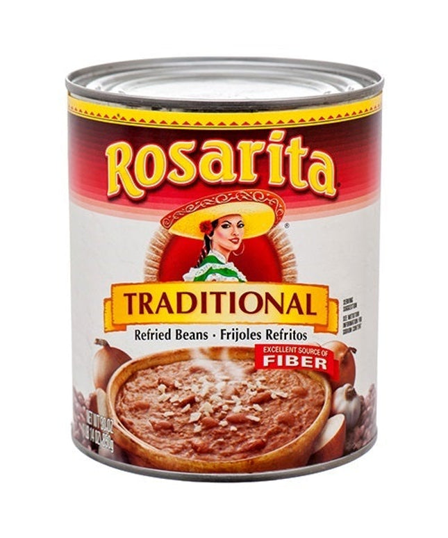 ROSARITA TRADITIONAL REFRIED BEANS 12/30 OZ.