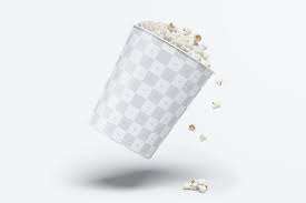 POPCORN BUCKET DESIGN PAPER CONTAINER 170 OZ 150/CS